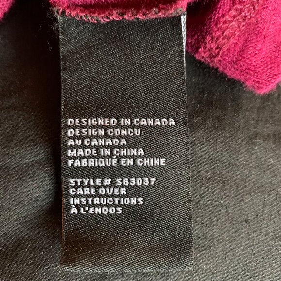 KERSH linen burgundy semi sheer tank top - camisole tunic - medium - Picture 11 of 12